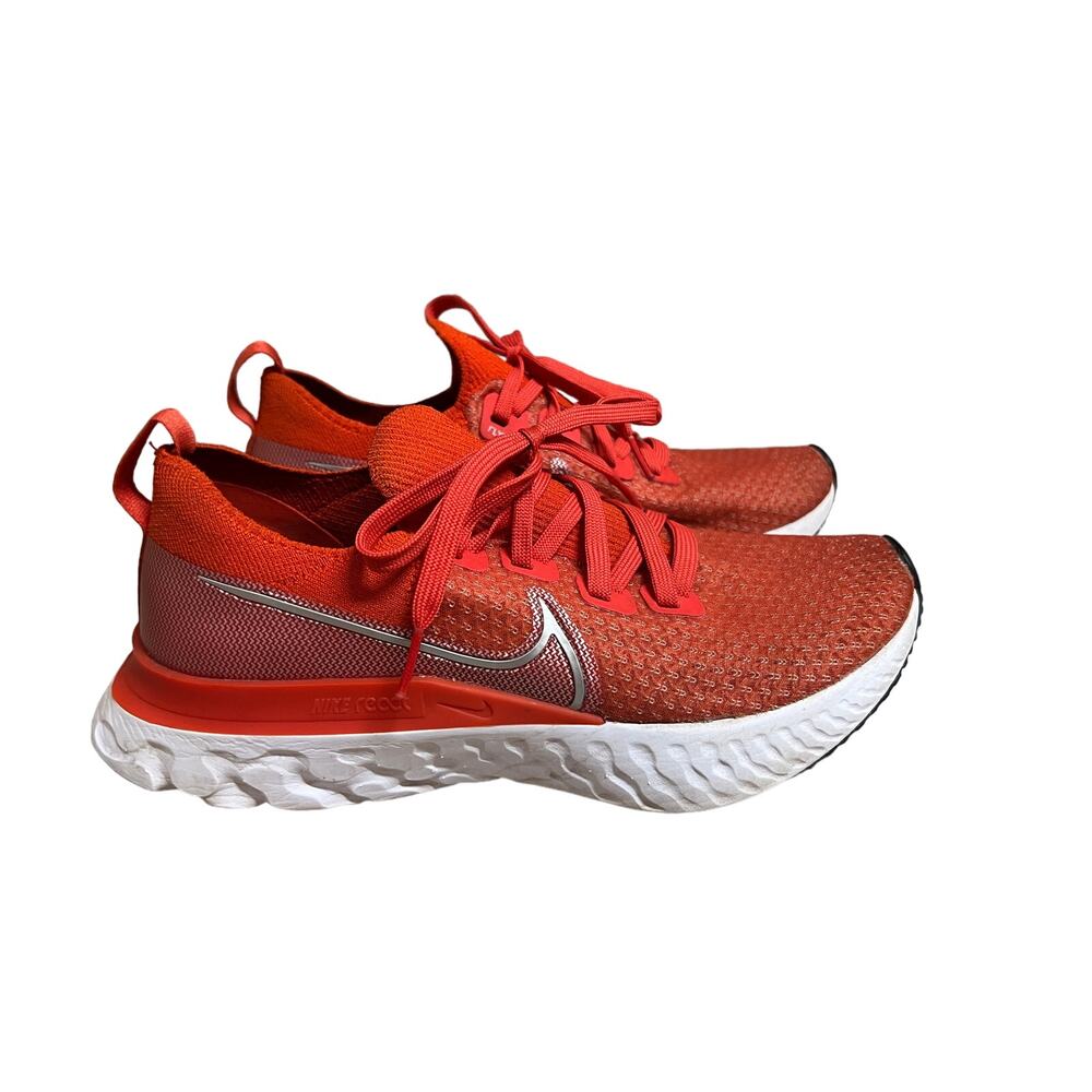 Nike Slip-on Sneakers Red/Orange EUC Womens 8.5